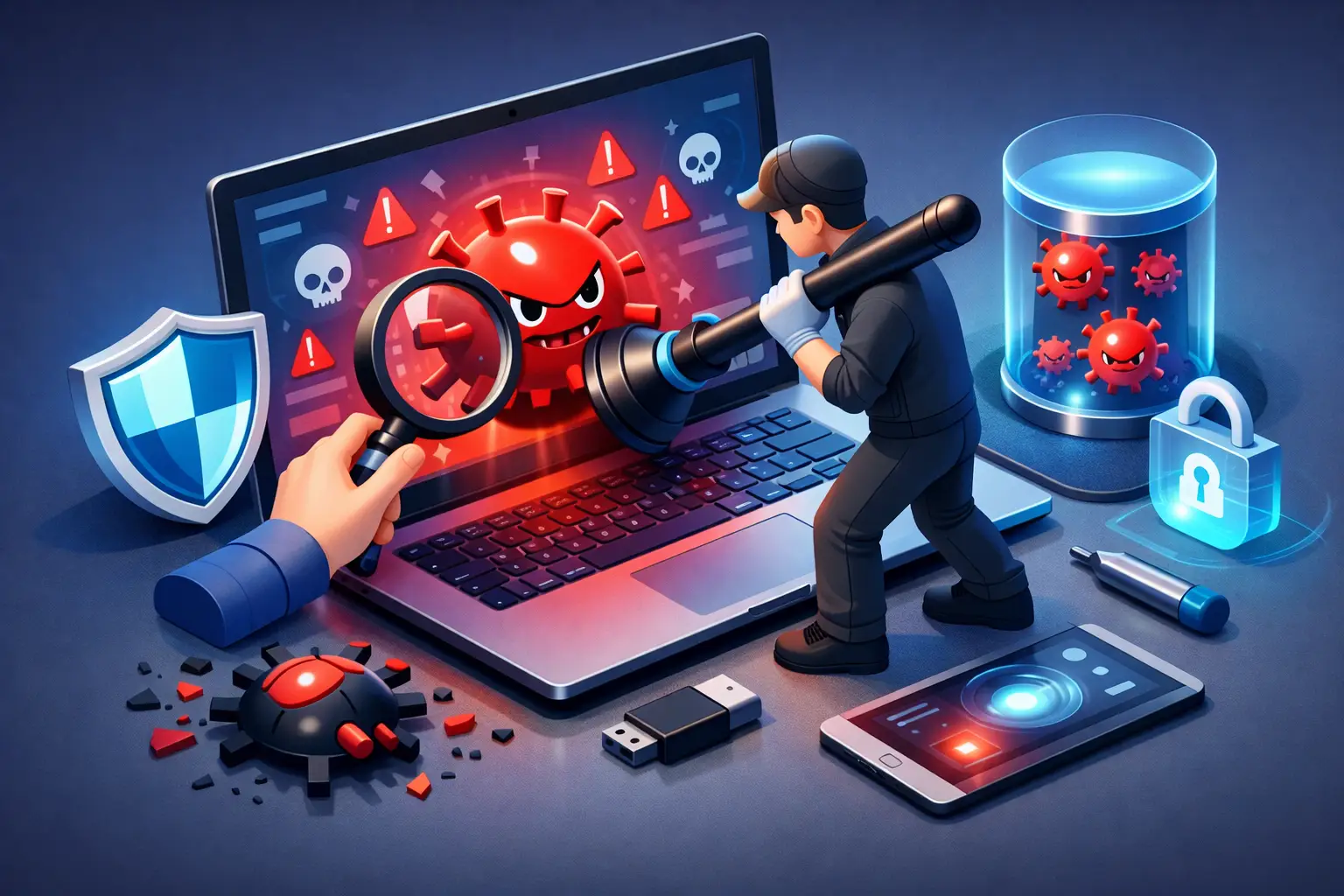 How to Remove Computer Viruses Safely