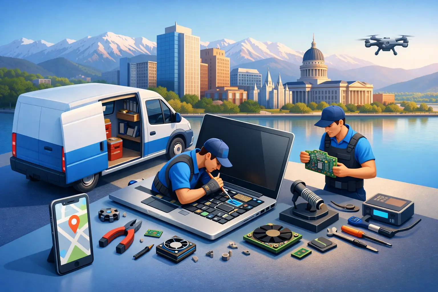 Mobile Laptop Repair Salt Lake City