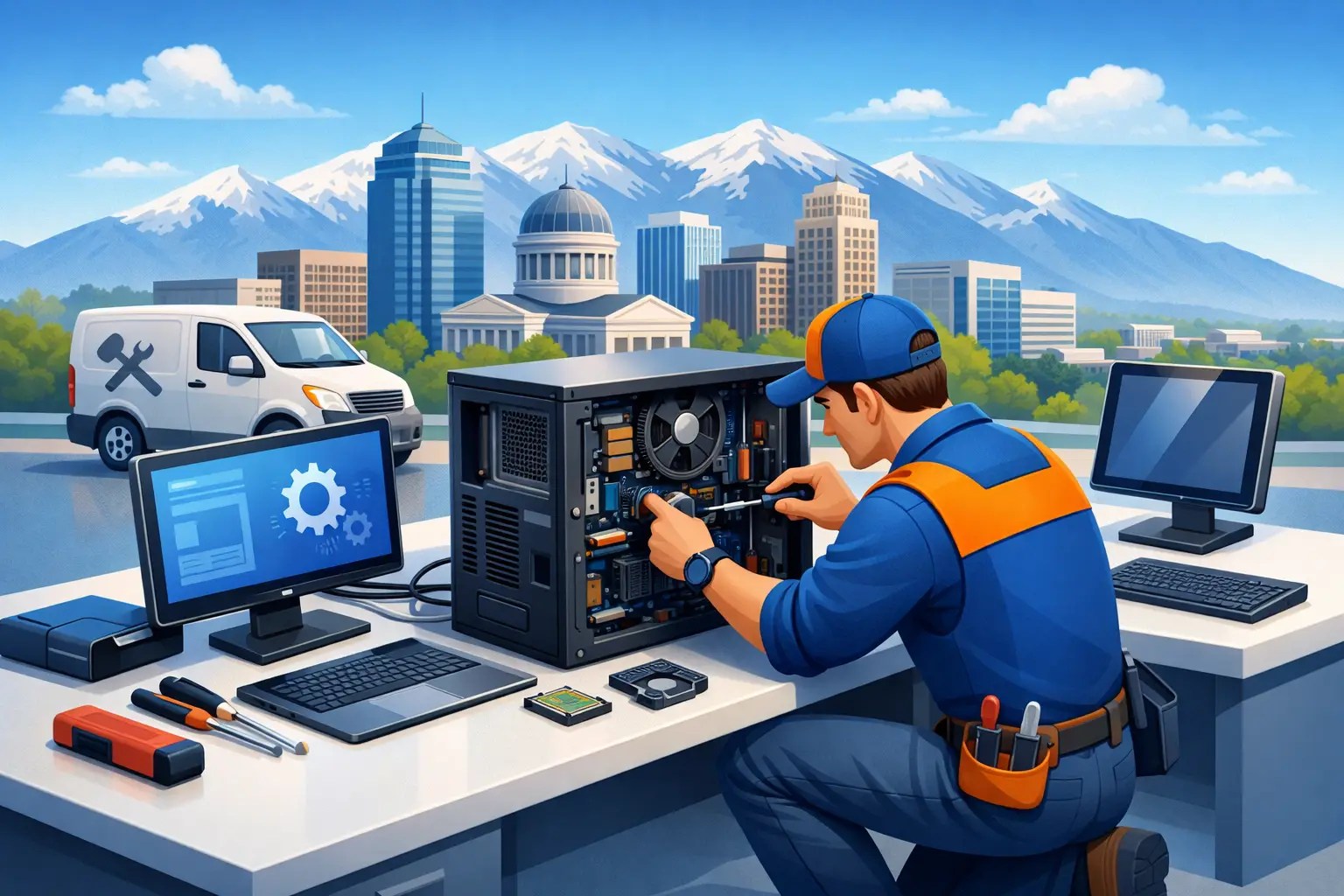 Onsite Computer Repair Salt Lake City