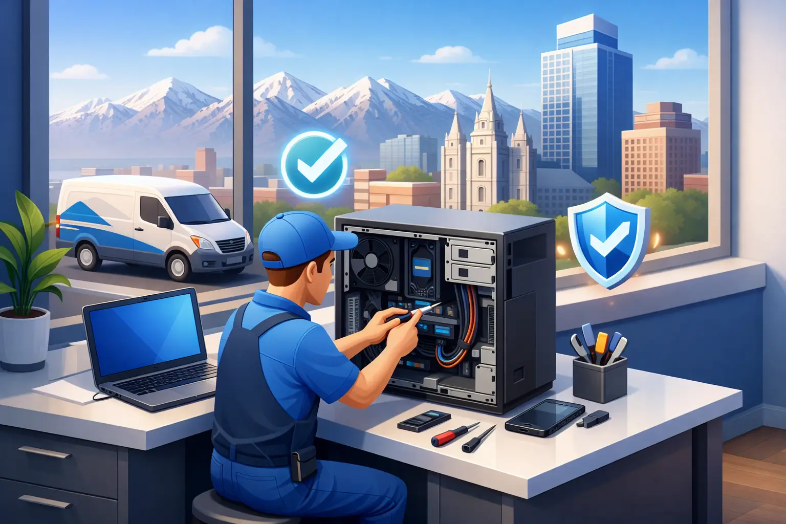 Same Day Computer Repair Salt Lake City
