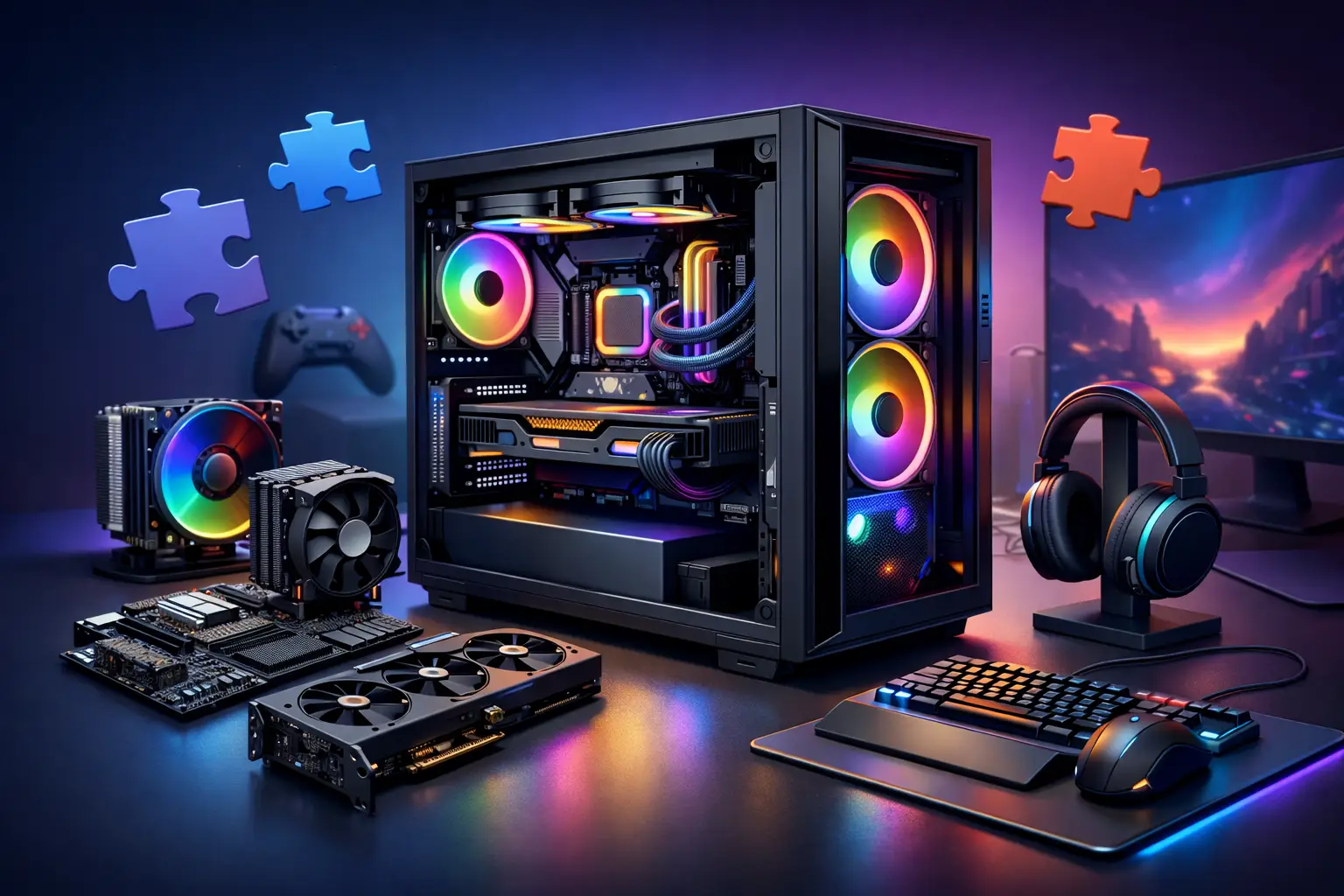 Custom Gaming PC Build That Fits You