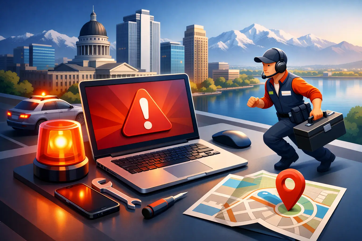 Emergency Computer Help Near Me in Salt Lake