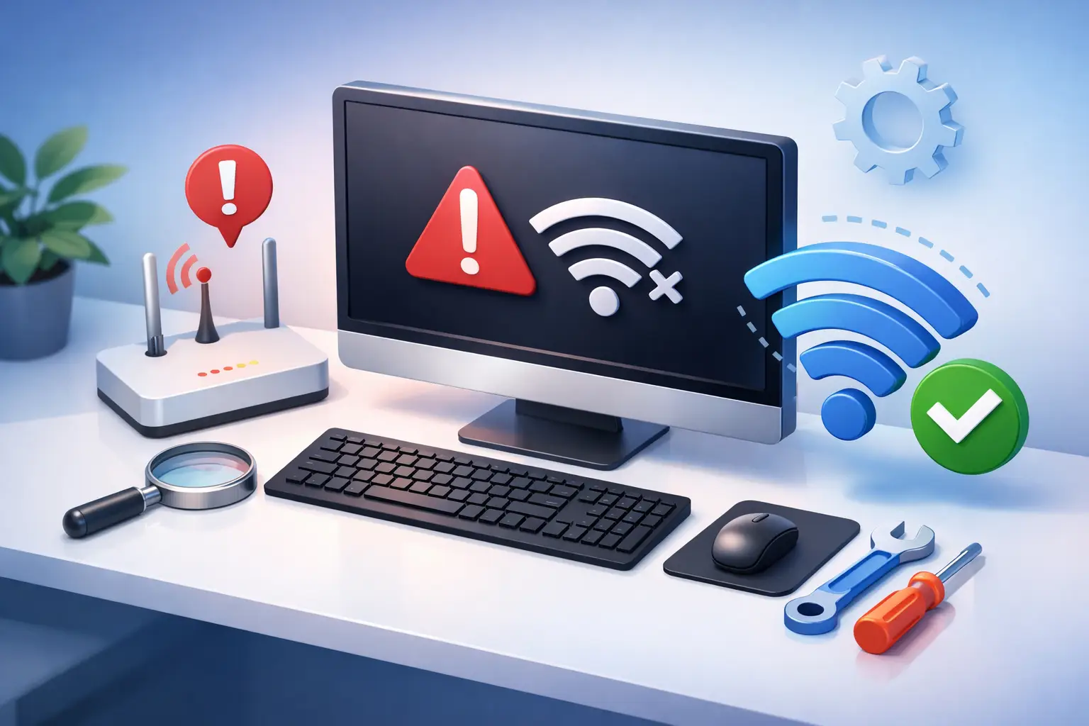 Desktop Wont Connect to WiFi? Fix It Fast