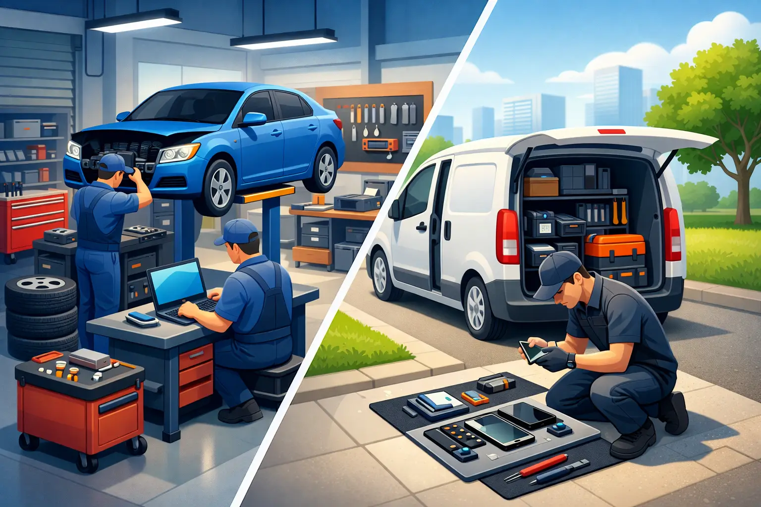 Repair Shop vs Mobile Technician: Which Fits?