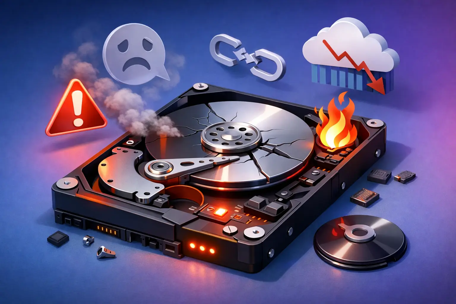 Top Signs of Hard Drive Failure to Watch