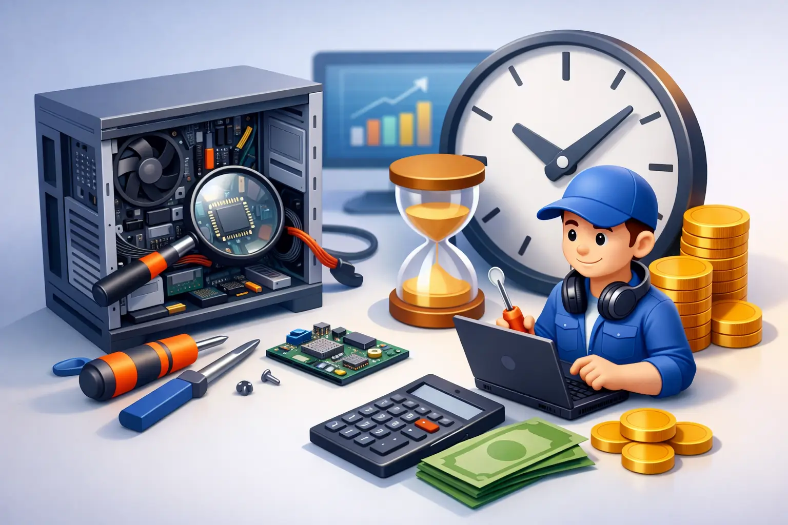 Hourly Computer Repair Rates Explained Clearly