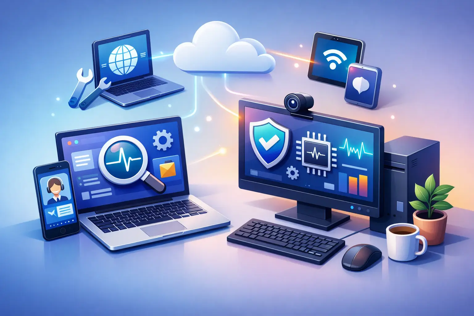 Remote Diagnostics for Computers Guide for Home and Work