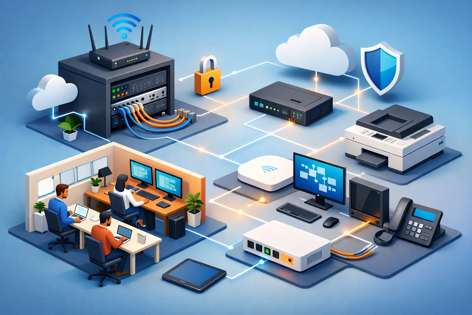 Small Office Network Setup Guide for Local Teams