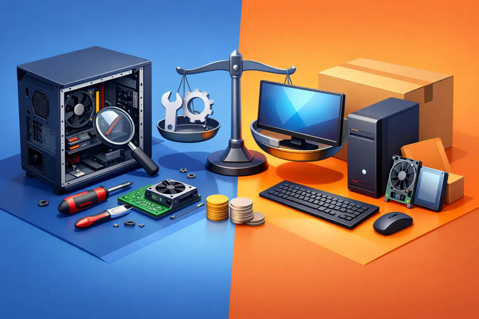 Desktop Repair Versus Replacement Costs Explained